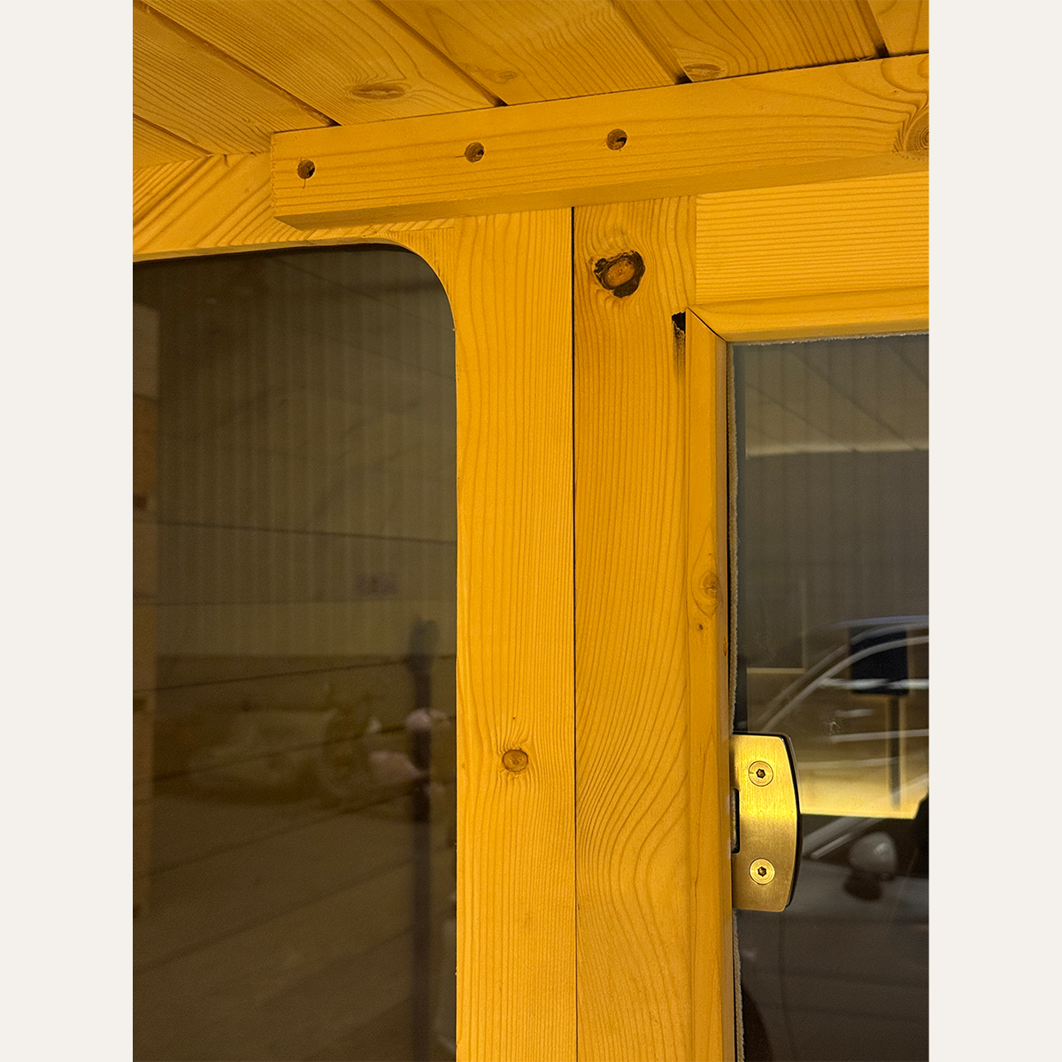 Sollie Kube Stor, klart glass
