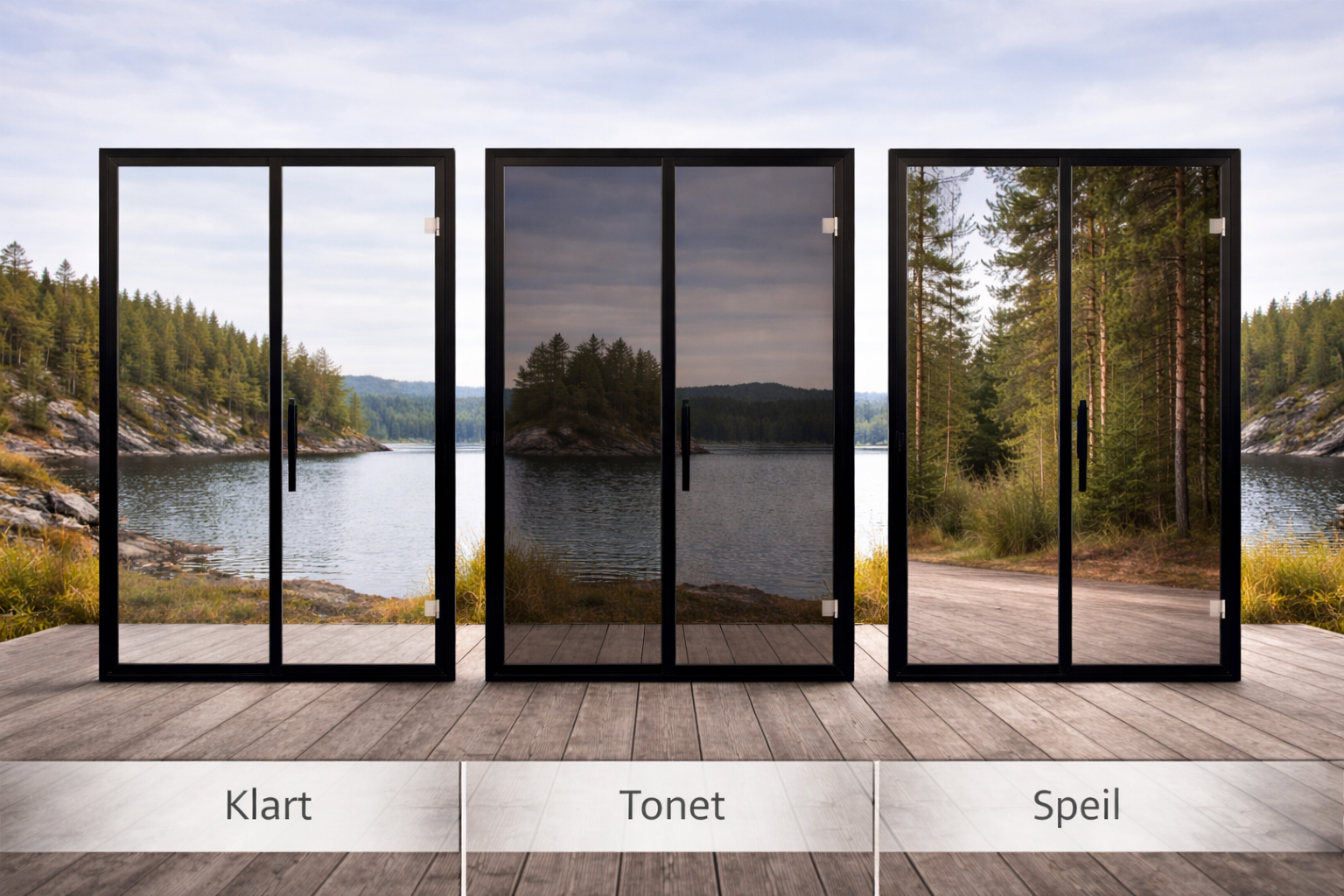 Hvordan velge glass i badstuen – klart, tonet eller speil?
