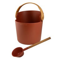 Harvia Badstusett Helmi Rød - Terracotta