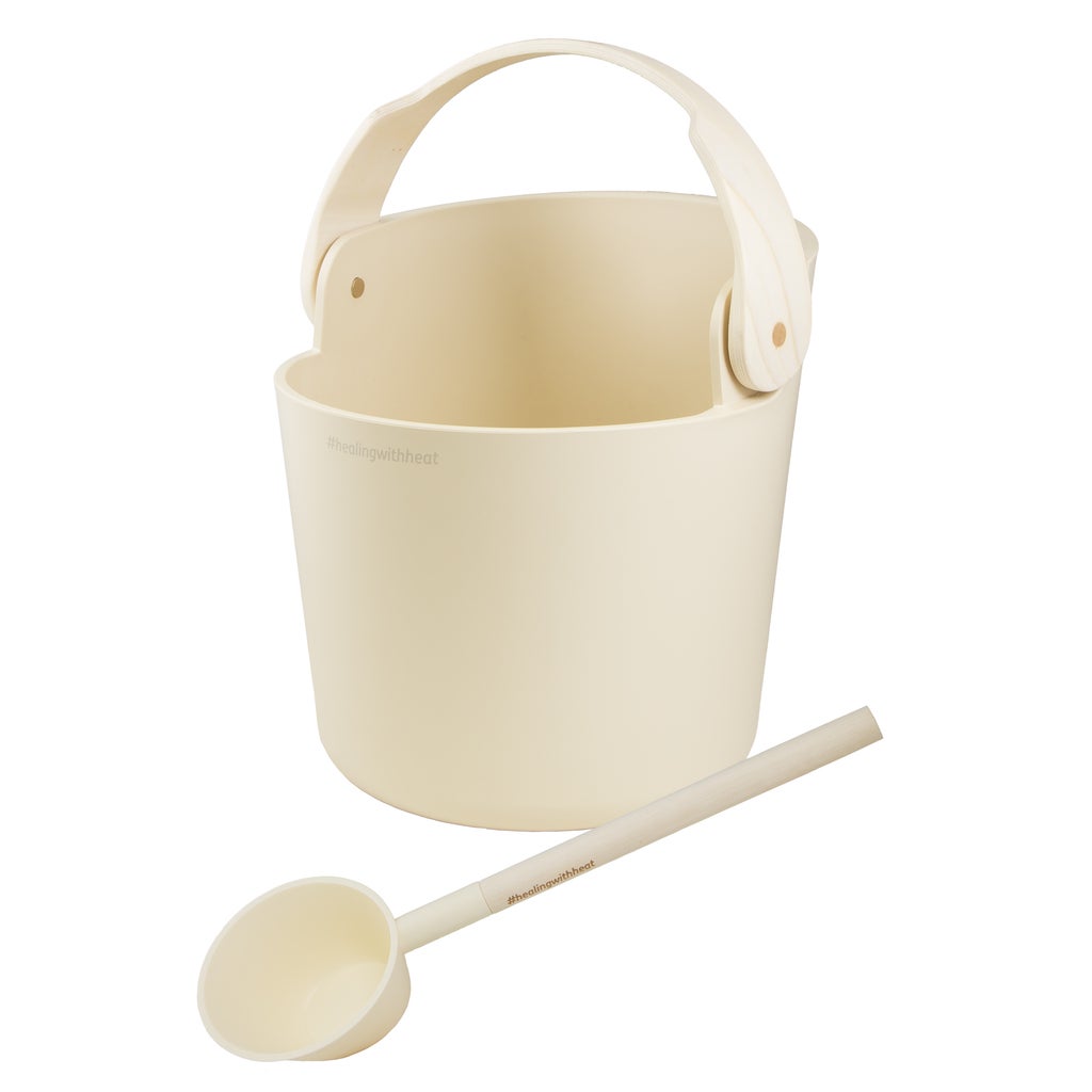 Harvia Badstusett Helmi Hvit - Ivory